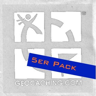 GC-Logo, transparent Au�en, Logo wei� - ca. 5,8 x 6 cm,...