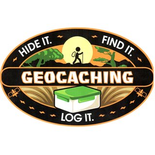 Geocaching Hide It, Find It, Log It Sticker