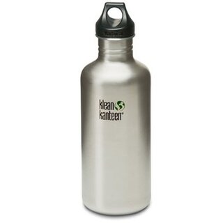 Klean Kanteen Flasche Classic Loop Cap edelstahl, 1,182 L