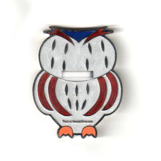 Owl Geocoin - eNeL