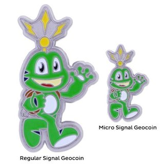 Signal the Frog Geocoin