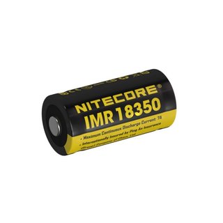 NiteCore 18350 Li-Ion IMR Akku
