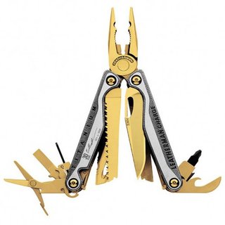 Leatherman CHARGE TTI in 24Karat GOLD, Limitierte Edition