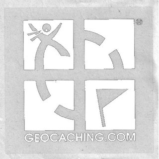 GC-Logo, transparent Auen, Logo wei - ca. 5,8 x 6 cm