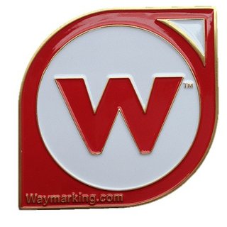 Waymarking  Geocoin, 500k Special Edition