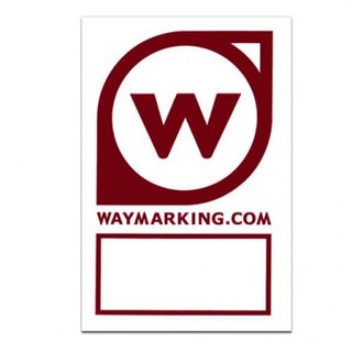 Waymarking Sticker